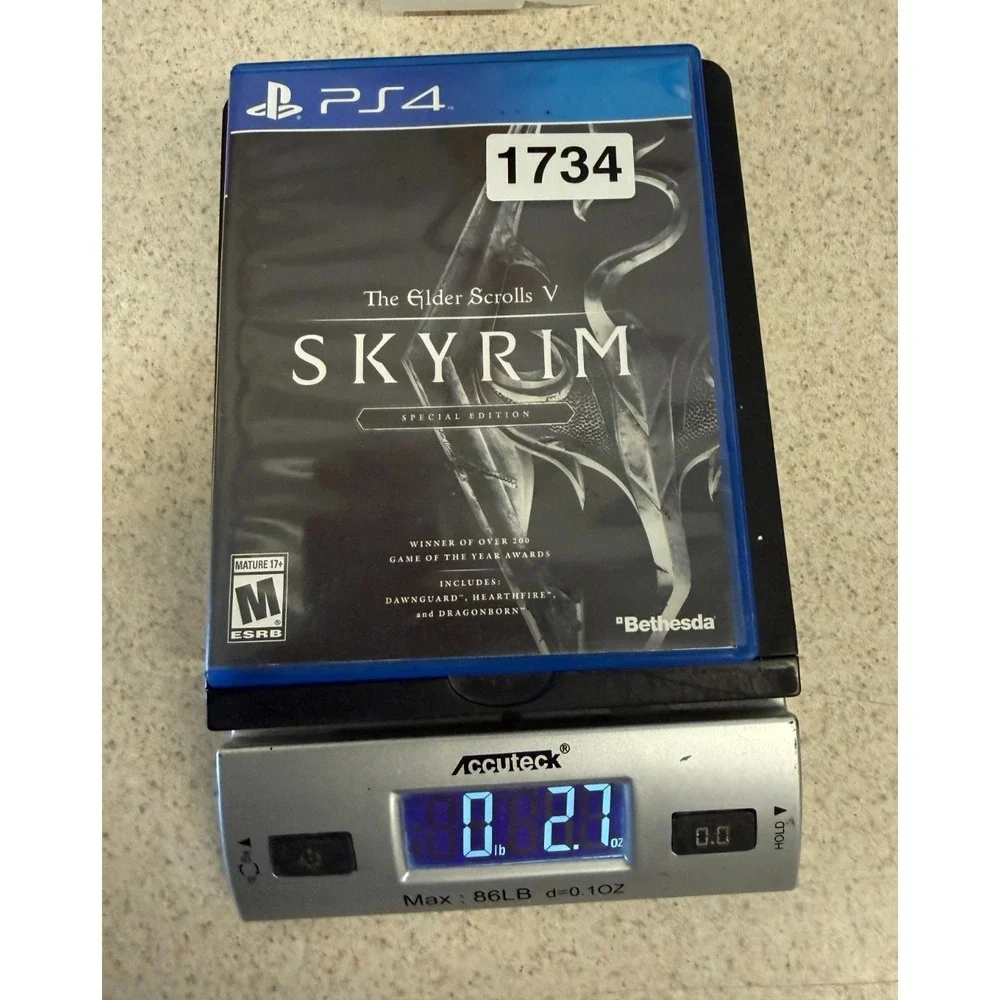 The Elder Scrolls V Skyrim Special Edition PS4 Complete Bethesda RPG Game
